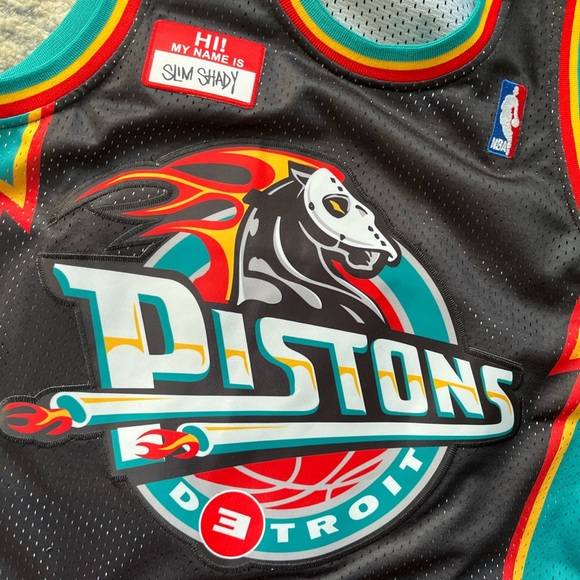 Eminem Bleacher Report Mitchell and Ness REAL jersey - Picture 4 of 4